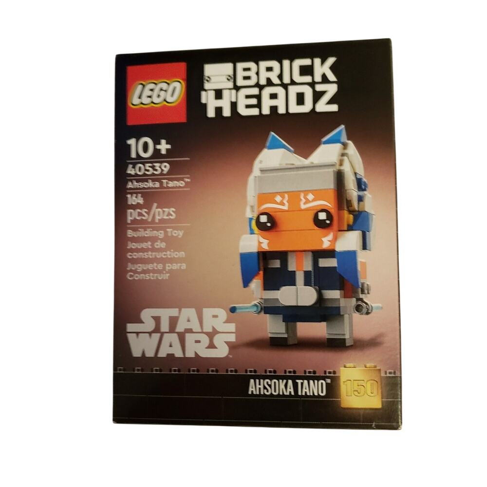 Lego 40539 Star Wars. Brick Headz Ahsoka Tano New In Sealed Box Retired Set